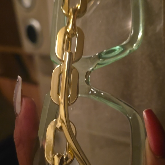 Stylish Green Square Glasses(readers+3.50) - Picture 4 of 4